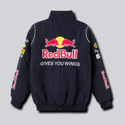 Red Bull Racing Jacket – NAVY BLUE | Ultra-Limited | FlintEra® F1 Edition