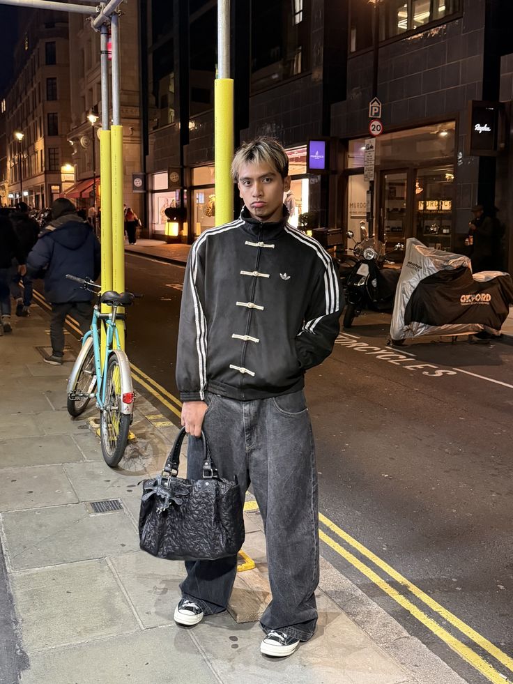 CNY-Inspired Premium Black Suede Streetwear Jacket - FlintEra