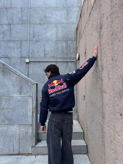Red Bull Racing Jacket – NAVY BLUE | Ultra-Limited | HeatDrop® F1 Edition